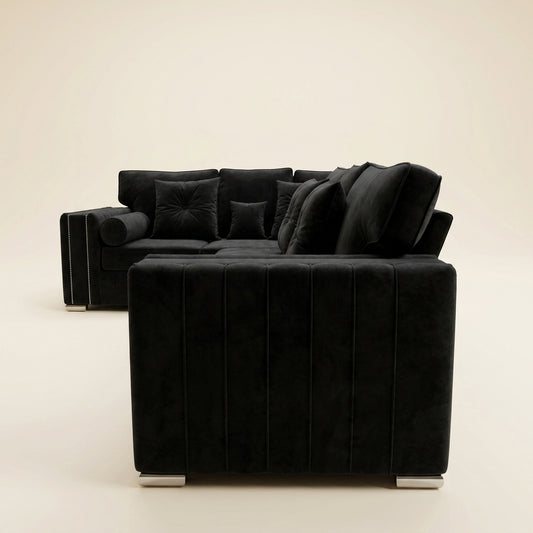Alaska Corner Sofa | Contemporary Channel Design, Made to Order UK