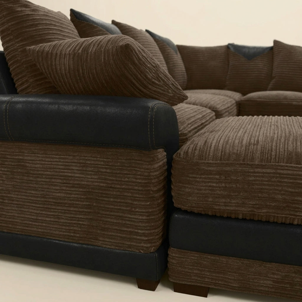 Dino Corner Sofa | Our Most Affordable Corner Set, Made to Order UK