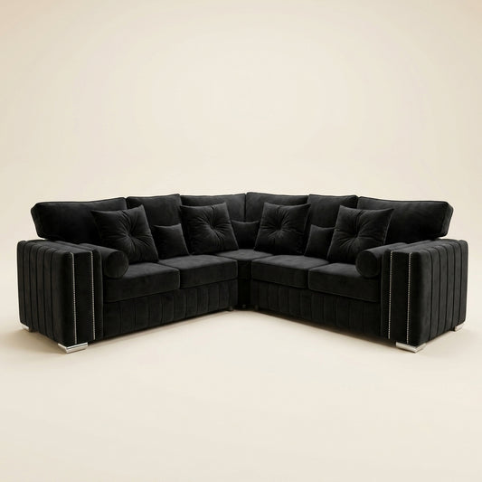 Alaska Corner Sofa | Contemporary Channel Design, Made to Order UK