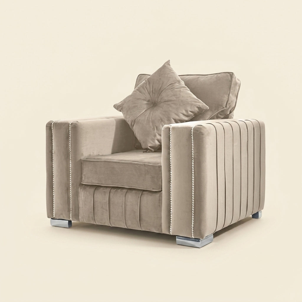 Alaska Corner Sofa - 1 Seater - Beige