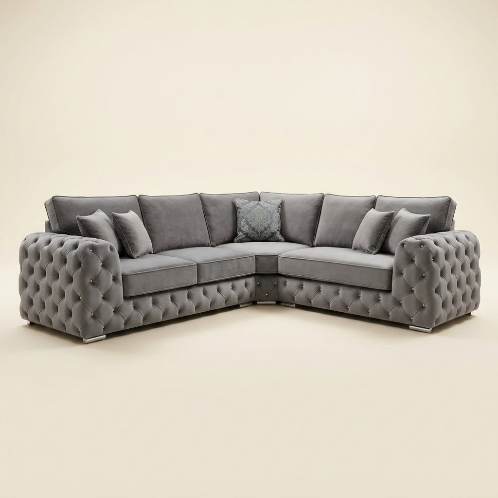 Ashton Chesterfield Sofa | Deep Button Tufting, Made to Order UK