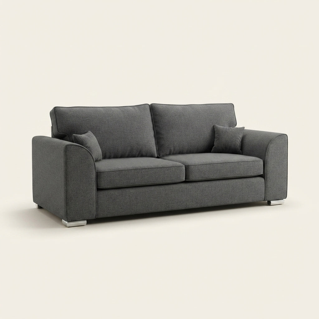 Dylan Corner Sofa - 2 Seater and 3 Seater - Grey