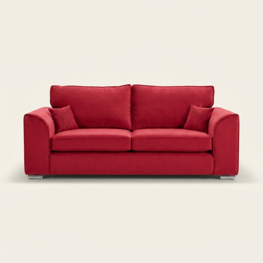 Dylan Corner Sofa - 2 Seater and 3 Seater - Pink