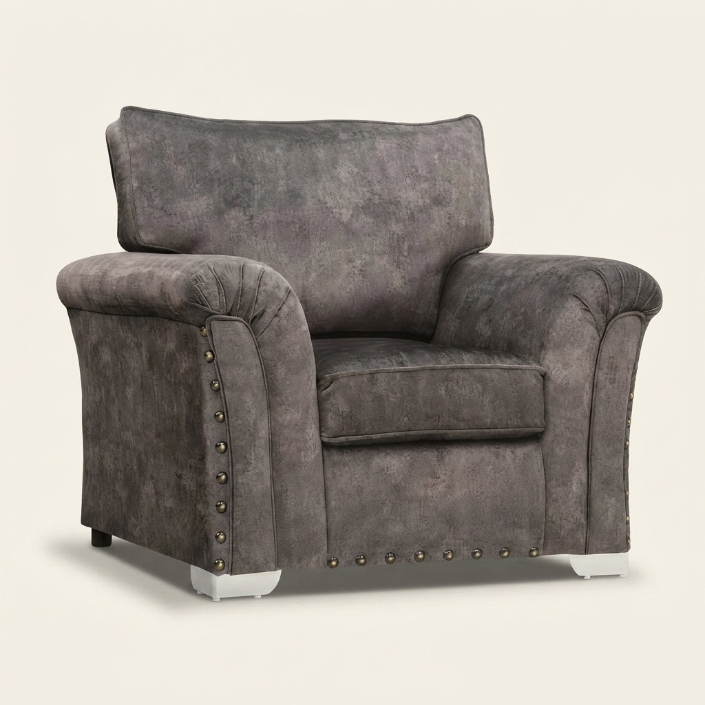 Harrison Corner Sofa - 1 Seater - Grey