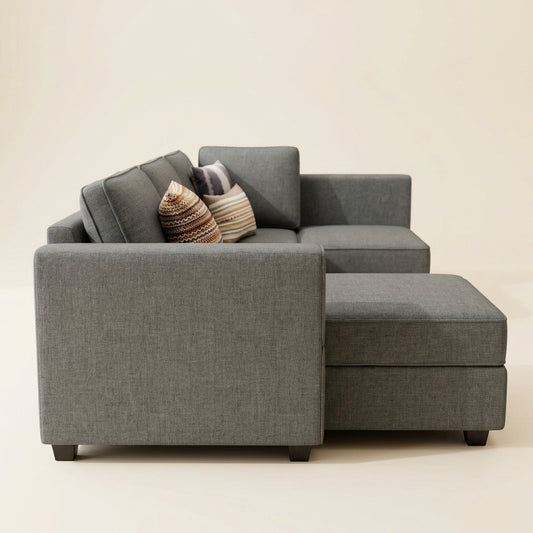 Mini U-Shape Sofa | Compact Sectional, In Stock UK