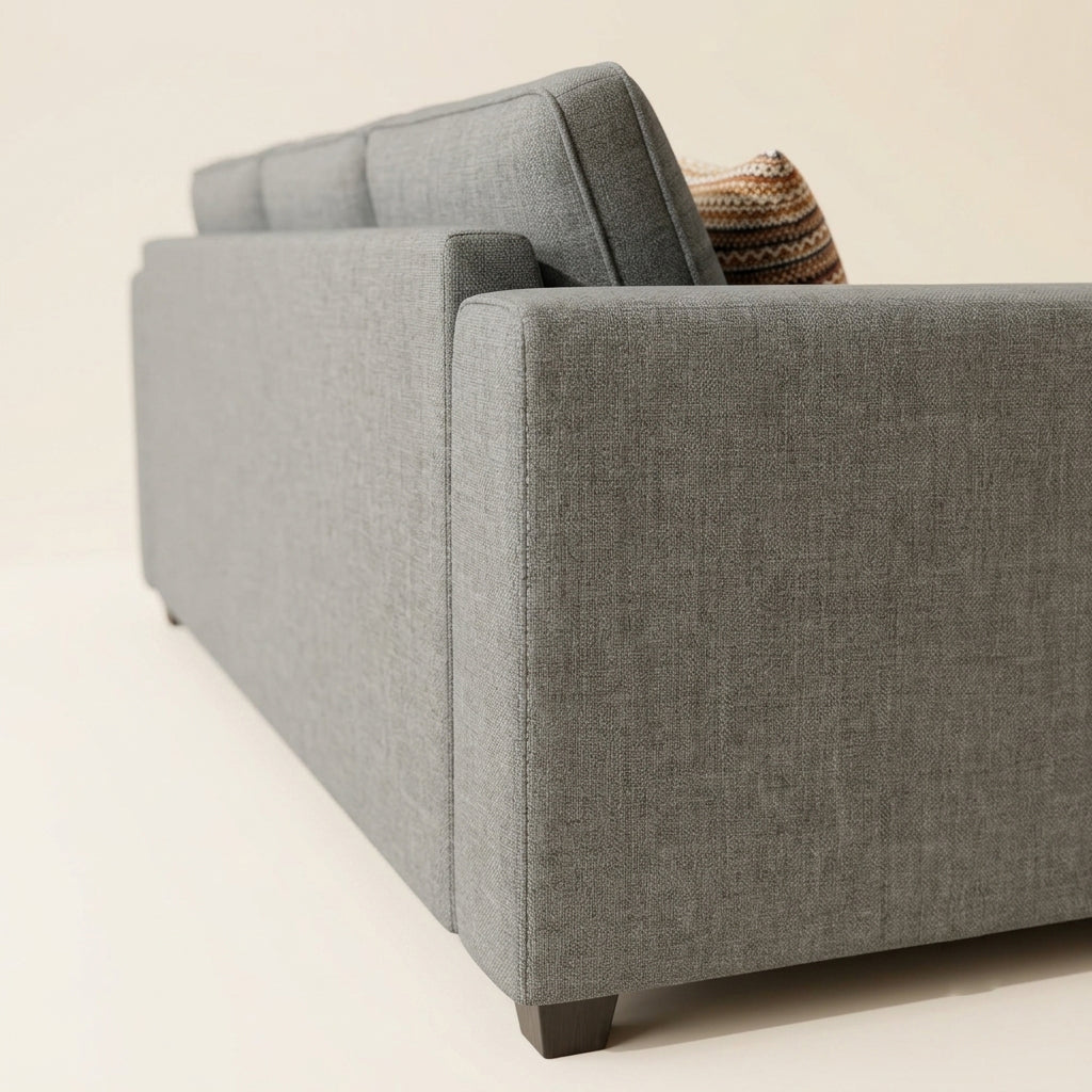 Mini U-Shape Sofa | Compact Sectional, Made to Order UK