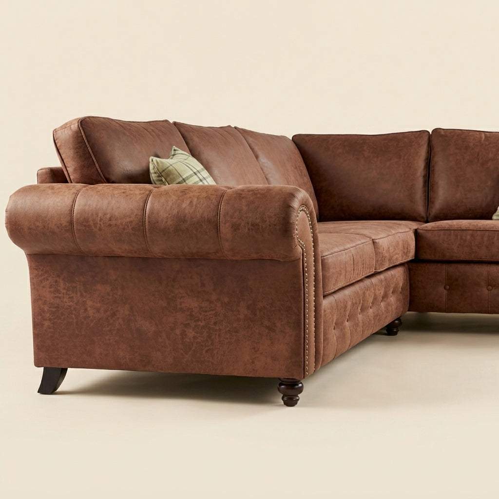 Oakland Leather Sofa | Made to Order UK