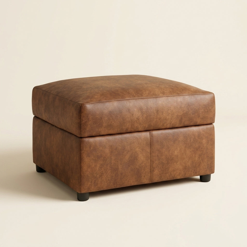 Matching Footstool - Oakland Leather