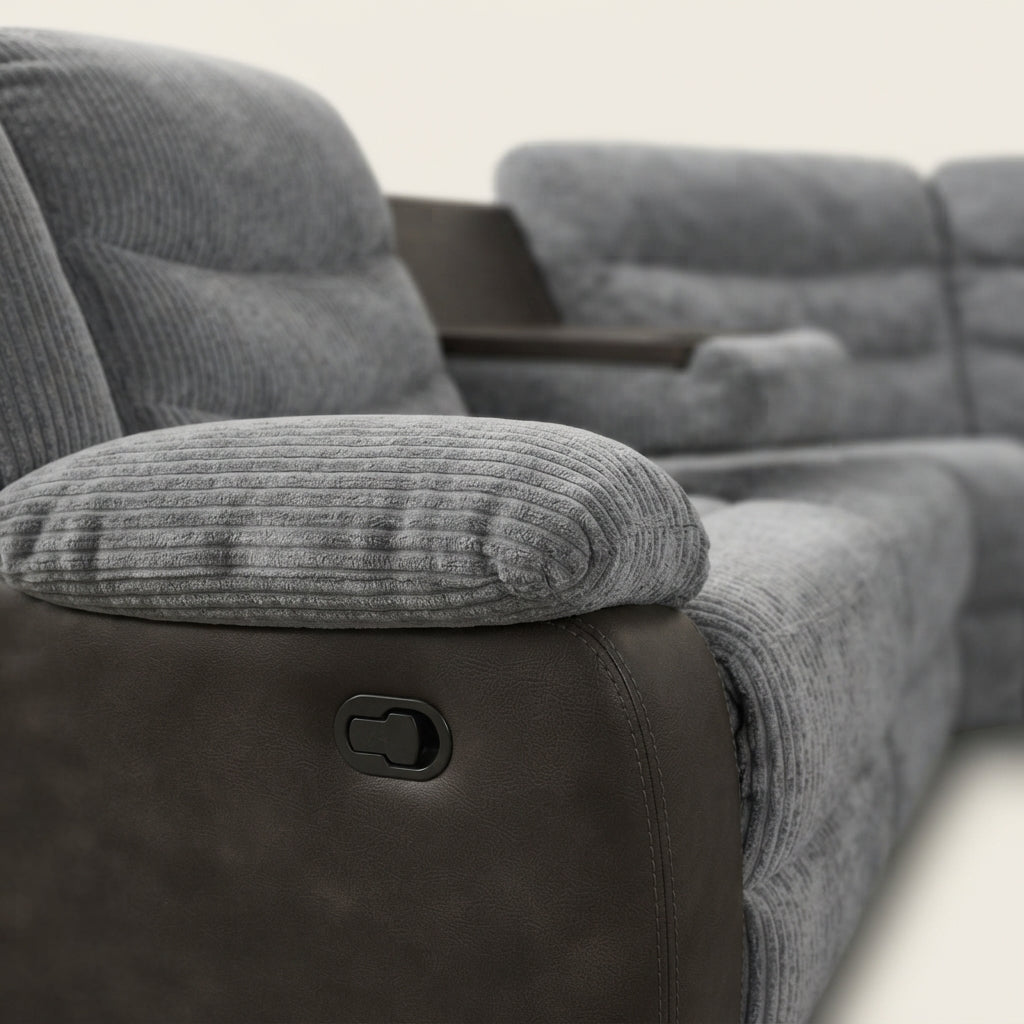 Rio Cord Reclining Sofa | Made to Order UK