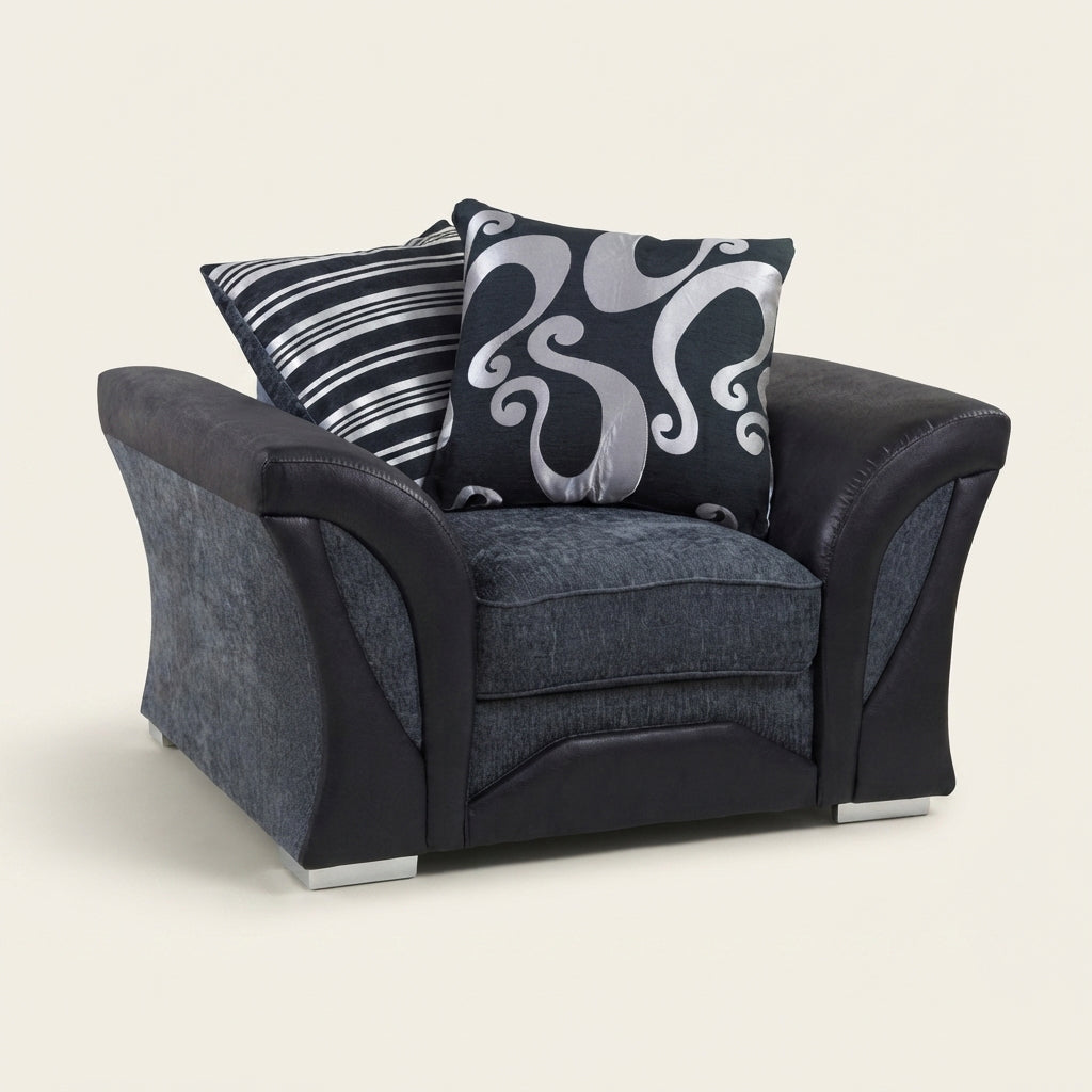 Shannon Corner Sofa - 1 Seater - Grey