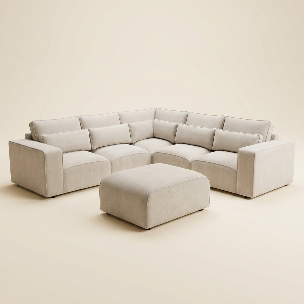 Sloane Corner Sofa | Premium Scatter-Back, Made to Order UK