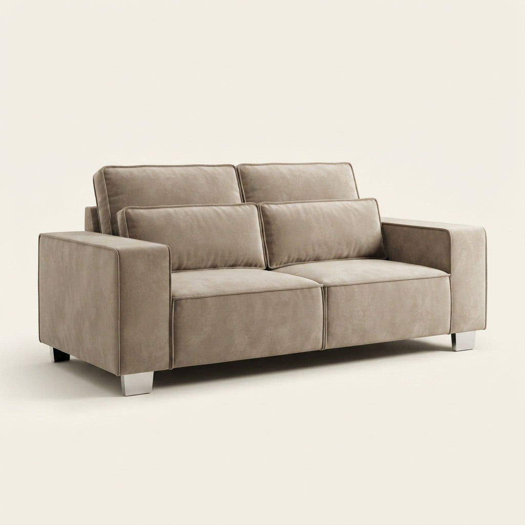 Sloane Corner Sofa - 2 Seater and 3 Seater - Mink